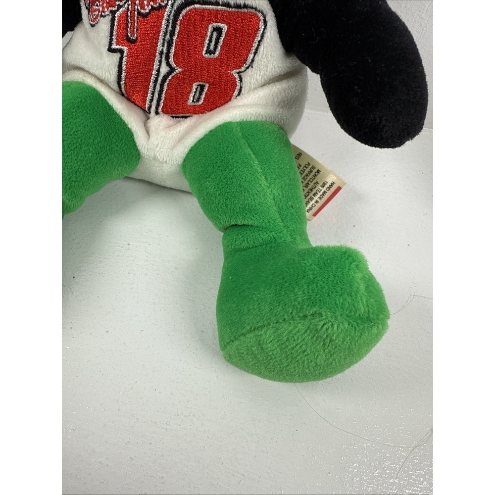 1999 VTG Bobby Labonte #18 NASCAR Team Speed Bear Authentic Plush Memorabilia - Picture 6 of 14